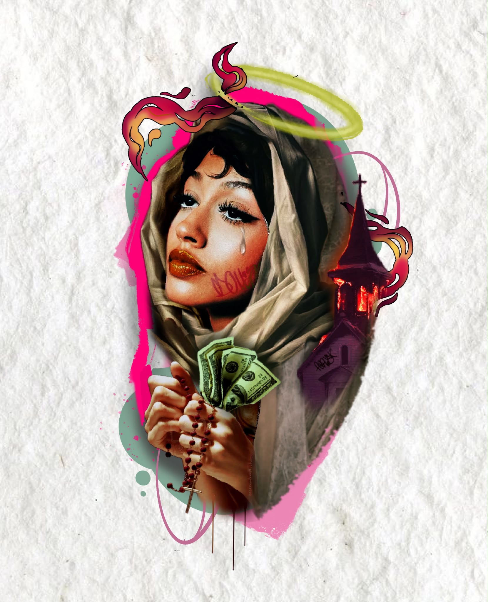 Flash tattoo design by Forist Amber London