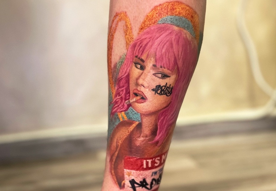 Forist Amber tattoo work